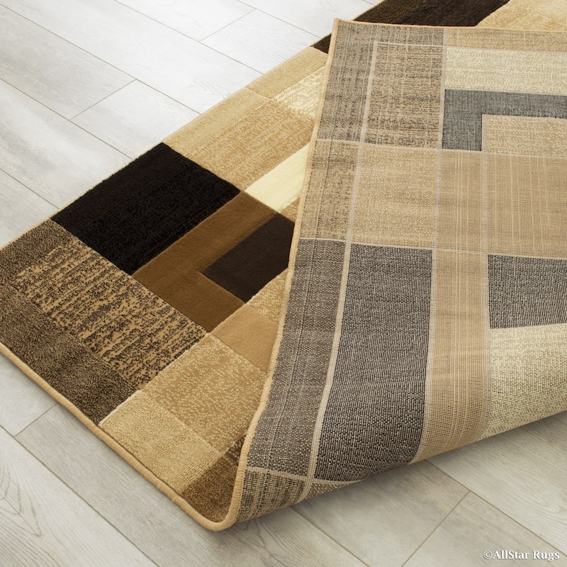 Allstar Chic Geometric Shape Design Rug