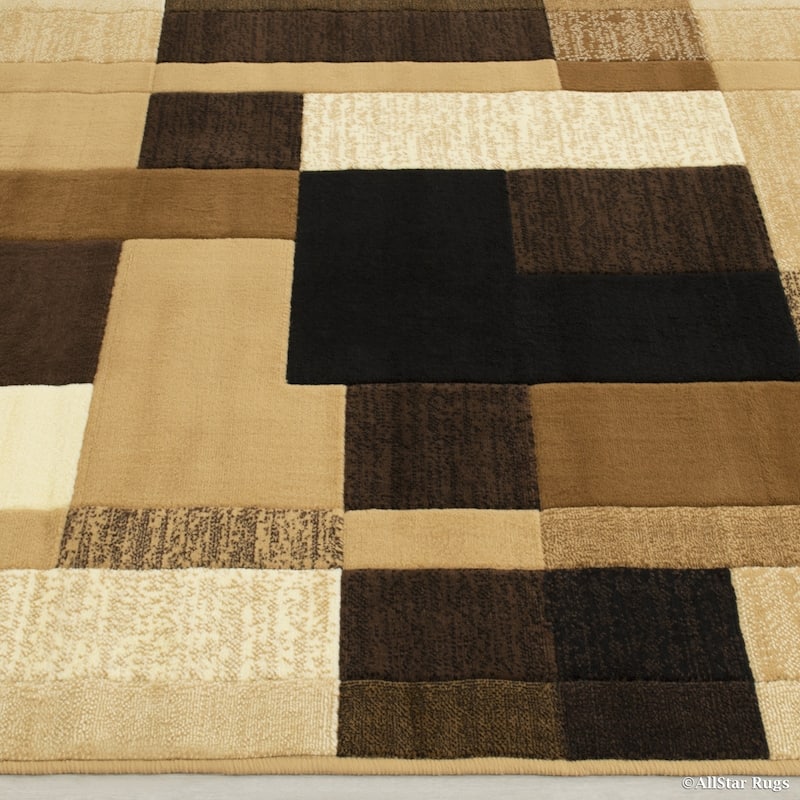 Allstar Chic Geometric Shape Design Rug