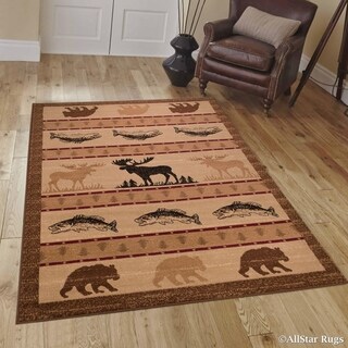 Wild Forever Rug Allstar Berber Woven Soft Southwest Wild Animals Theme Rug - Bed Bath ...