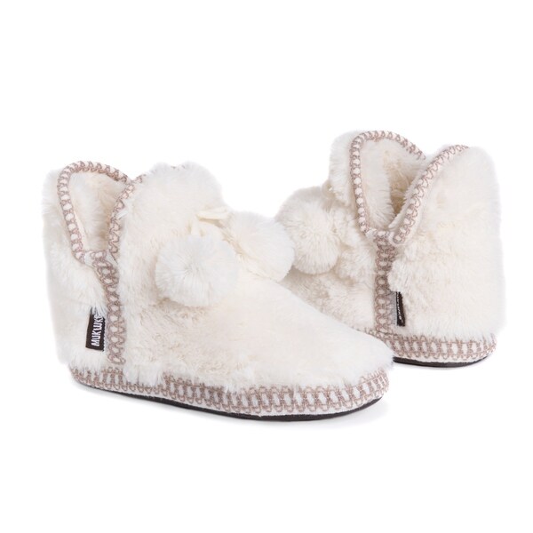 women's muk luks amira bootie slippers