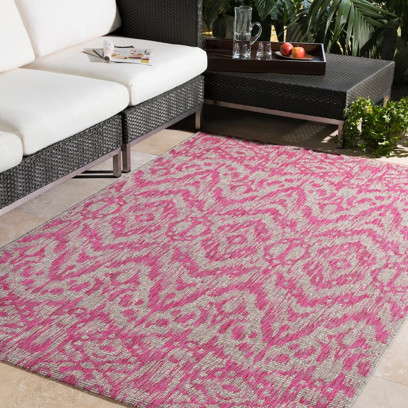 Atacama Casual Ikat Indoor/ Outdoor Area Rug