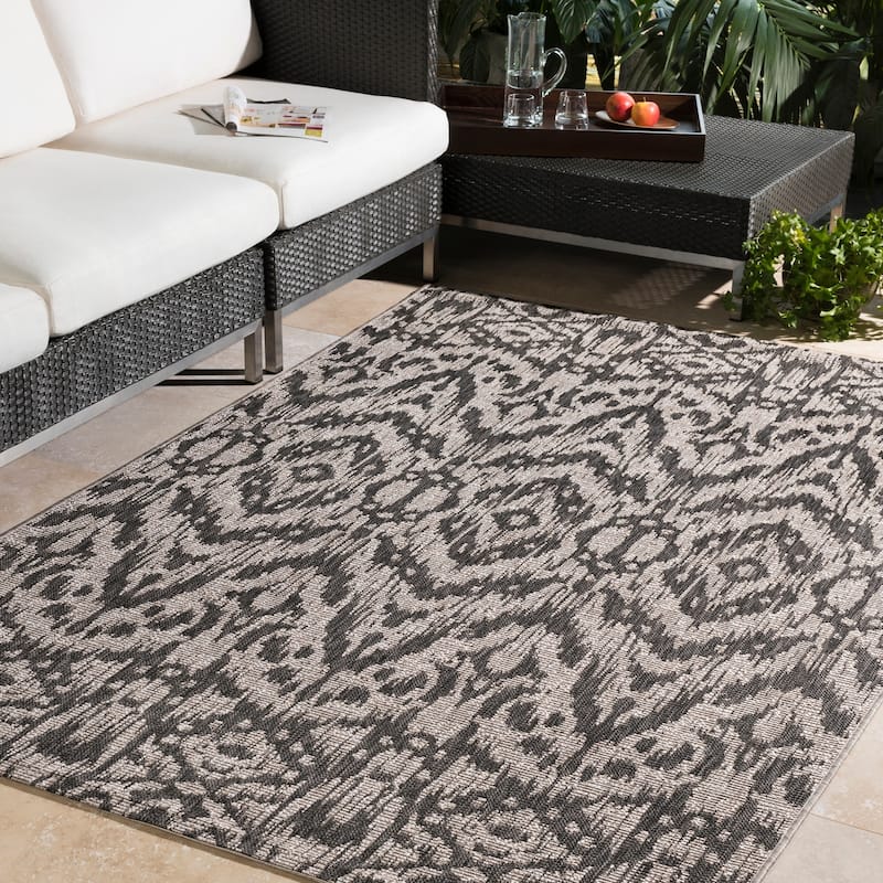 Atacama Casual Ikat Indoor/ Outdoor Area Rug
