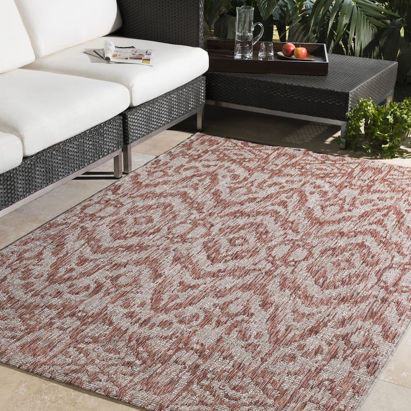 Atacama Casual Ikat Indoor/ Outdoor Area Rug