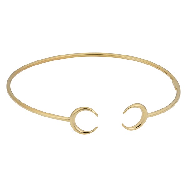 crescent moon cuff