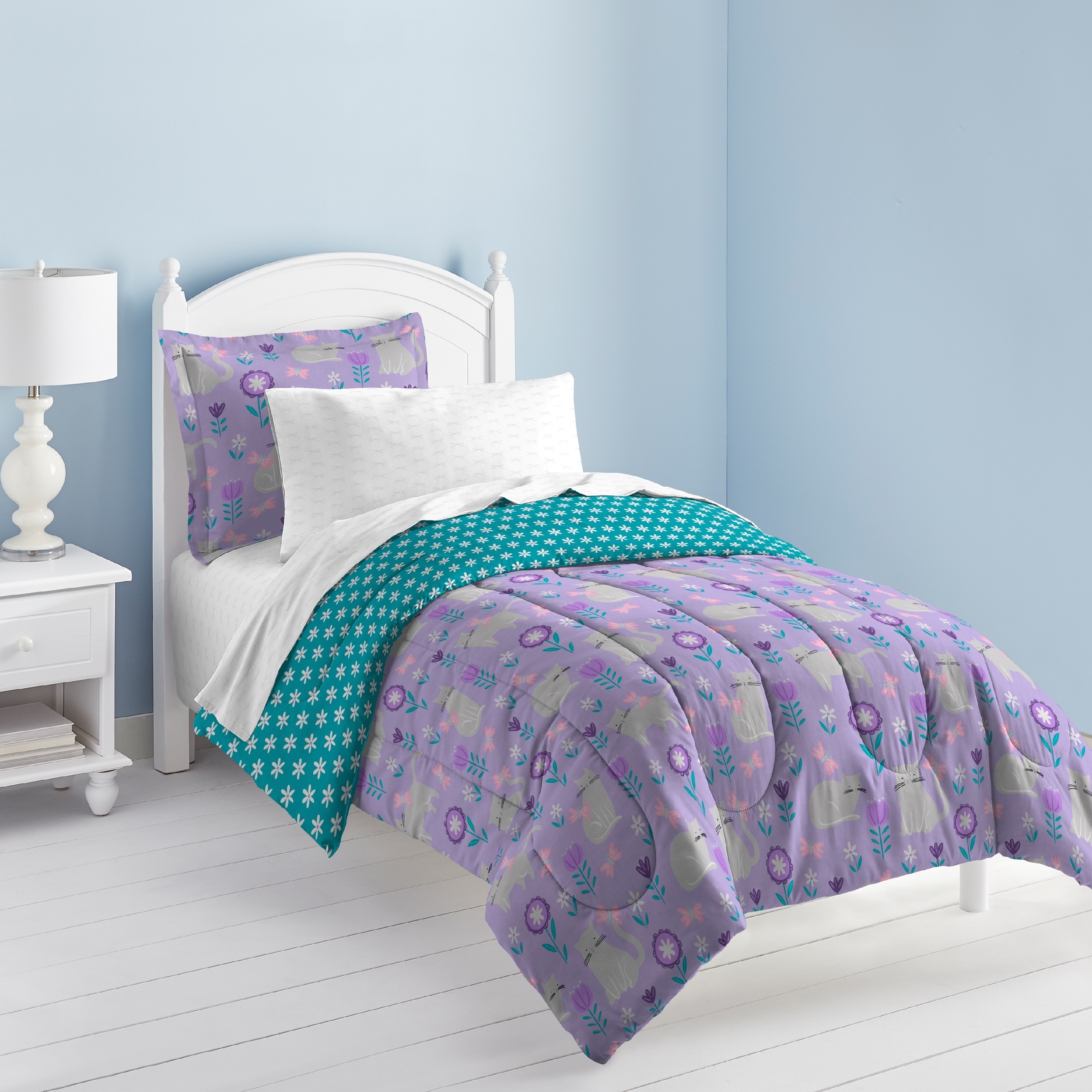 Dream Factory Cat Garden 7-piece Bed in 