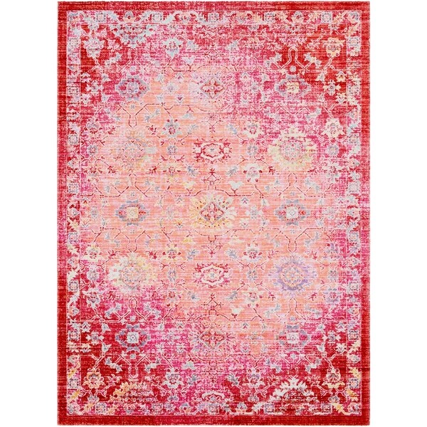 Hoddle Vintage Oriental Saffron Area Rug - 9'3" x 13'