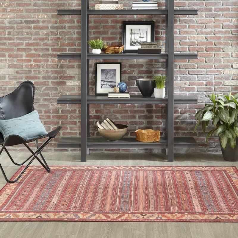 Momeni Afshar Polyester Traditional Area Rug