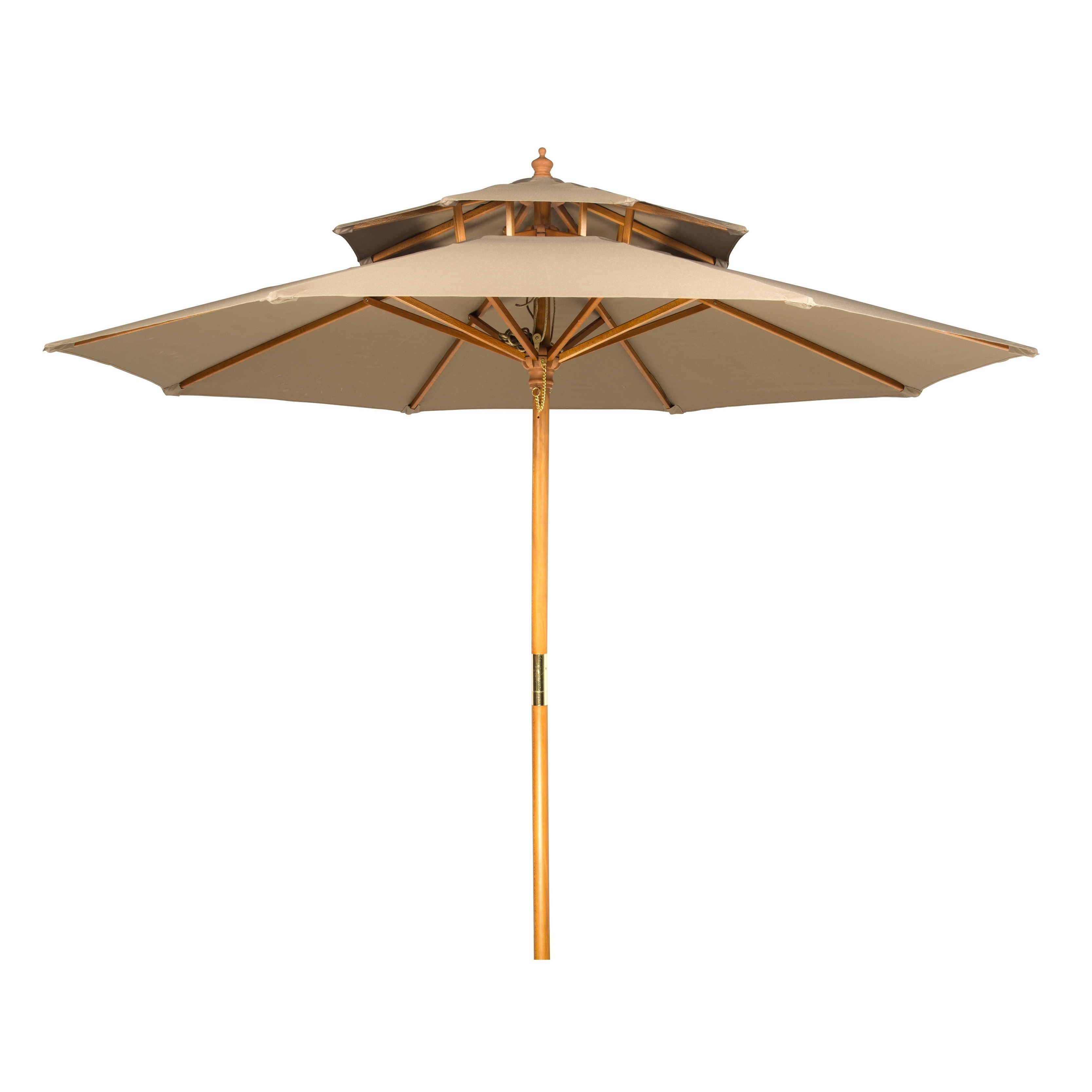 wood patio umbrella