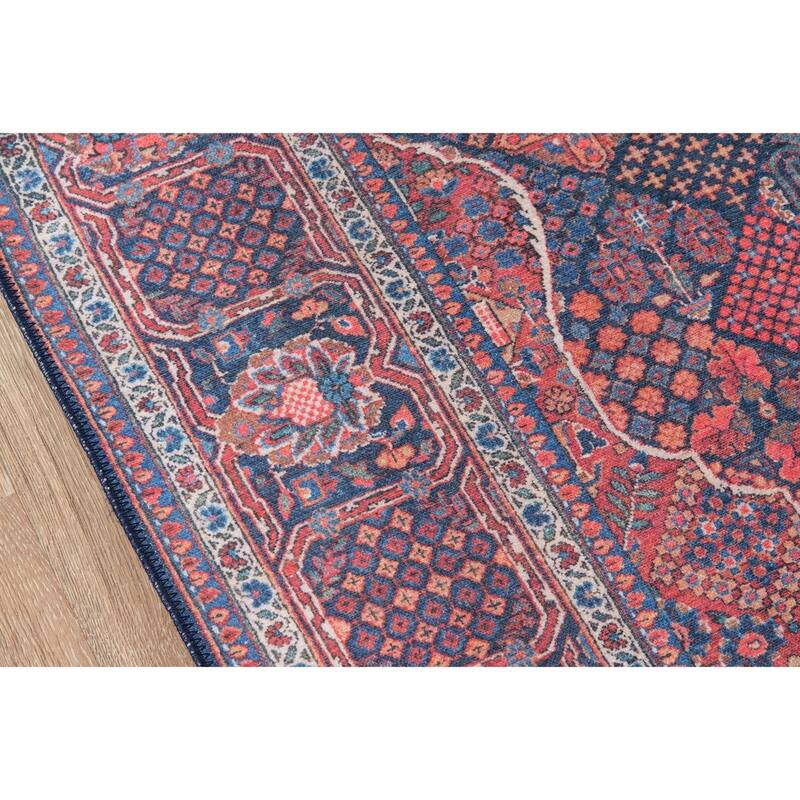 Momeni Afshar Polyester Traditional Medallion Area Rug