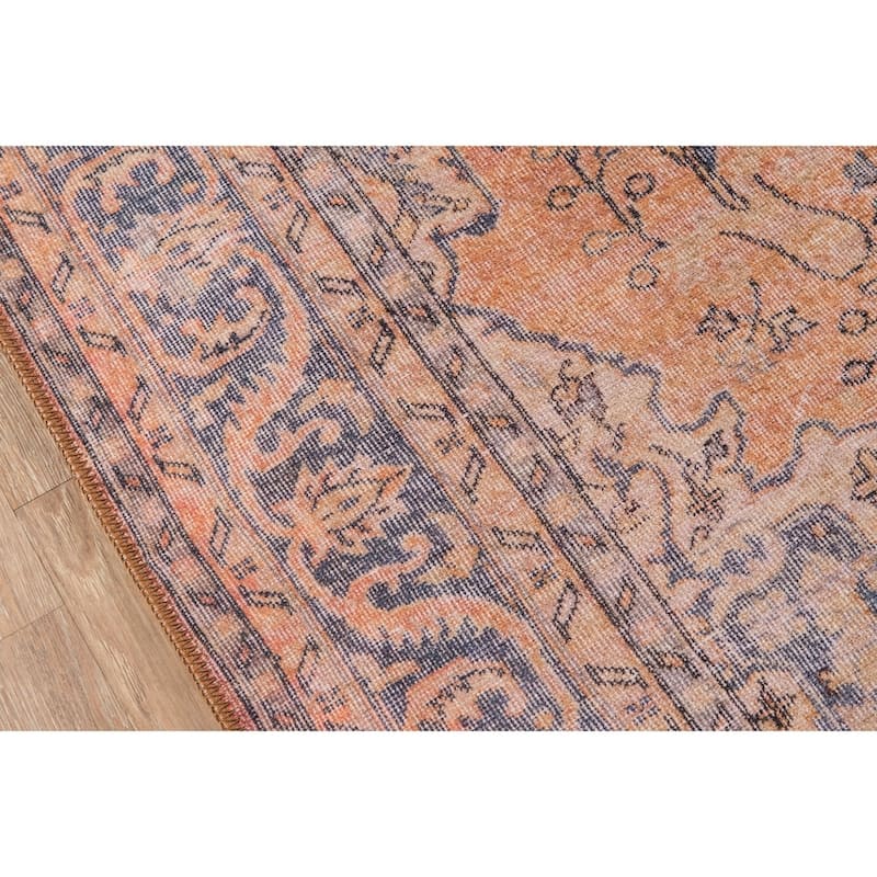 Momeni Afshar Polyester Traditional Medallion Area Rug