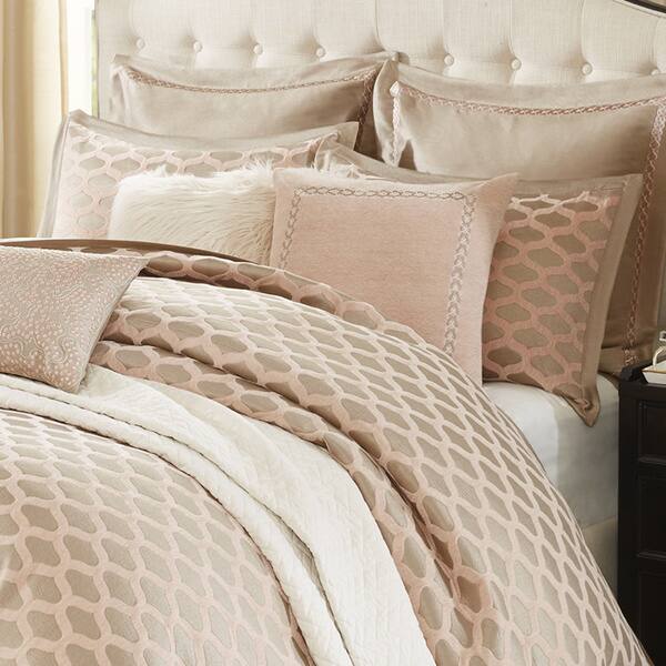 Shop Madison Park Signature Romance Chic Pink Chenille Jacquard