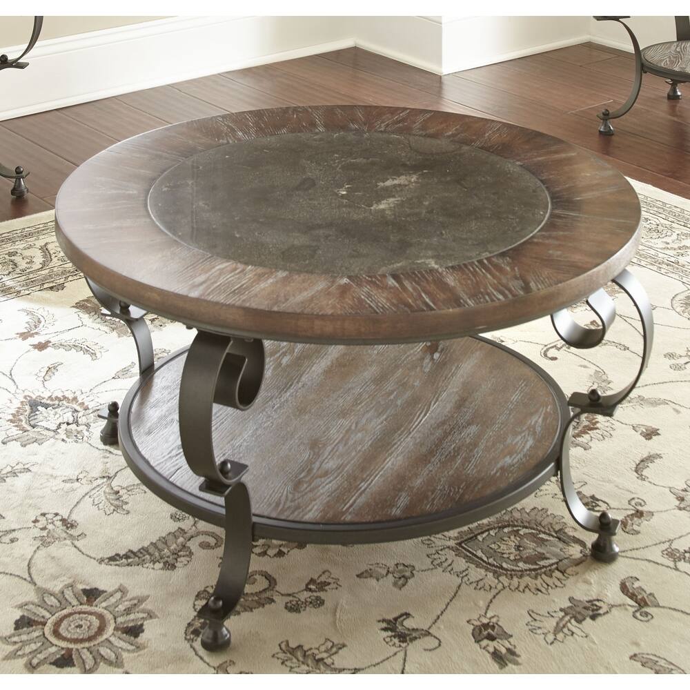 Mayview 36-Inch Round Coffee Table by Greyson Living