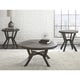 preview thumbnail 3 of 2, Steve Silver Avilla Grey Wood and Metal Industrial Coffee Table
