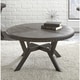 preview thumbnail 1 of 2, Steve Silver Avilla Grey Wood and Metal Industrial Coffee Table