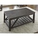 Shop New Badin 48-Inch Rectangle Coffee Table with ...