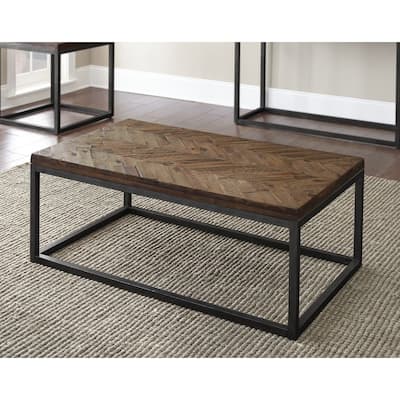 Steve Silver Lockwood 48-Inch Rectangle Coffee Table