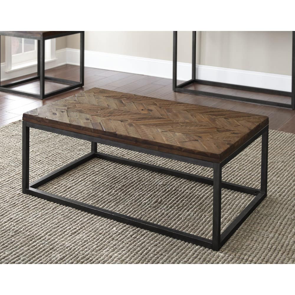 Steve Silver Lockwood 48-Inch Rectangle Coffee Table