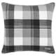 preview thumbnail 1 of 8, Eddie Bauer Lodge Grey Plaid Throw Pillow