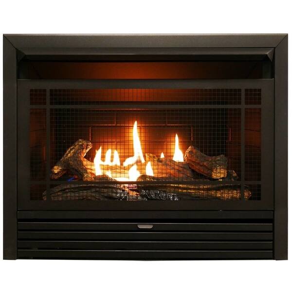 Shop Duluth Forge Dual Fuel Ventless Fireplace Insert 26 000 Btu