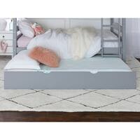 Taylor & Olive Christian Wood Roll-out Twin Trundle Bed Frame