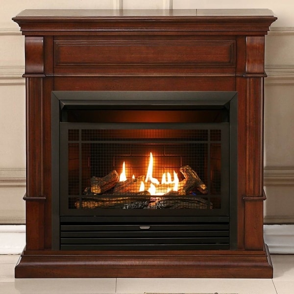 Shop Duluth Dual Fuel Ventless Gas Fireplace 26,000 BTU, TStat