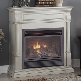 Shop Duluth Forge Dual Fuel Ventless Gas Fireplace 26 000 Btu