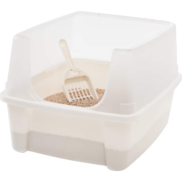 IRIS Litter Box with Shield and Scoop