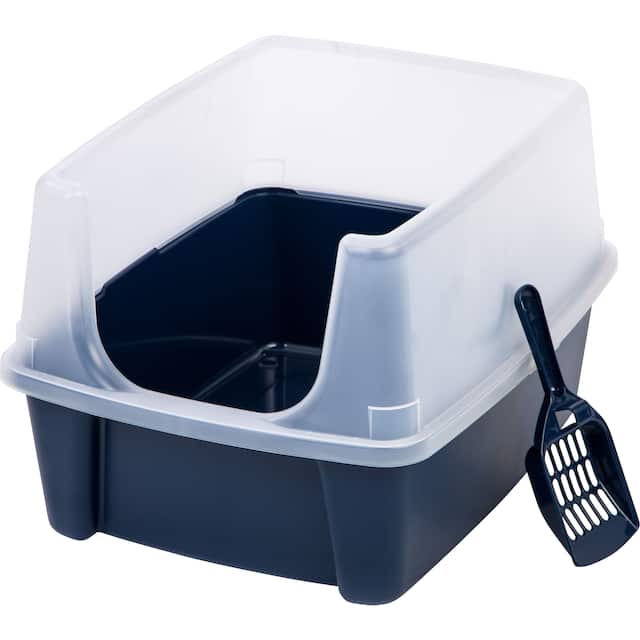 IRIS Litter Box with Shield and Scoop