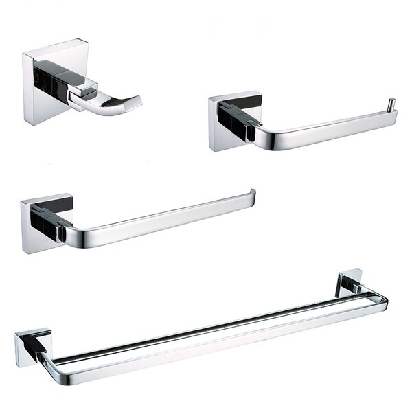 Ancona Alessia 4 Piece Bathroom Accessory Kit On Free Ancona Alessia 4 Piece Bathroom Accessory Kit