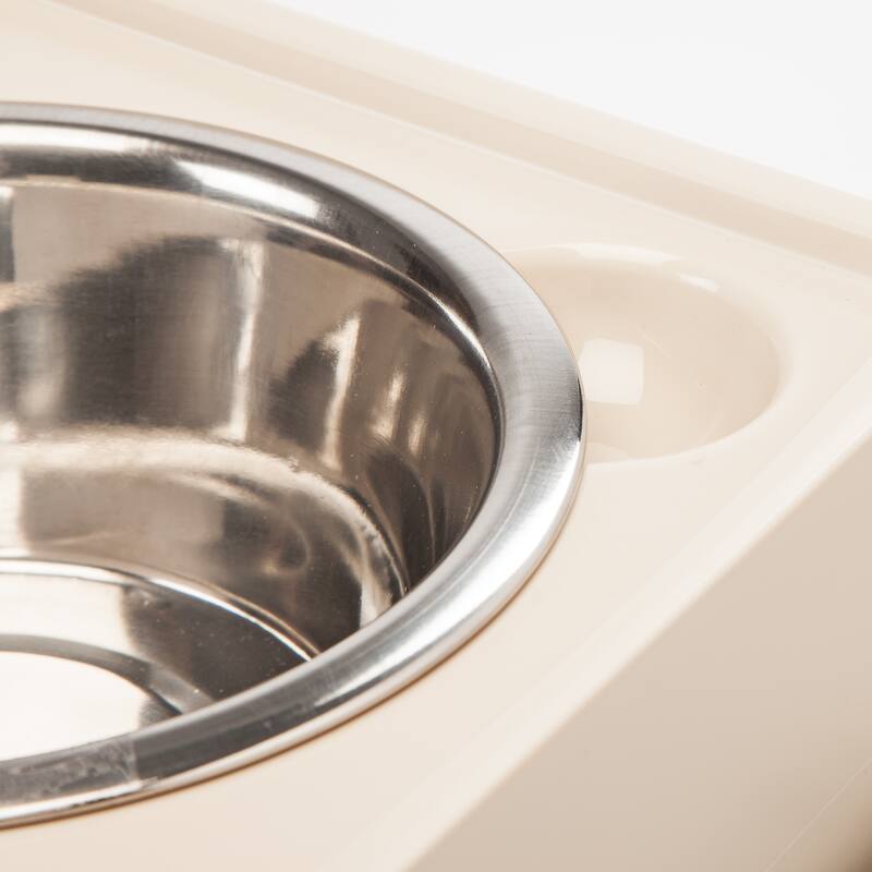 IRIS Medium Elevated Pet Feeder with Airtight Storage