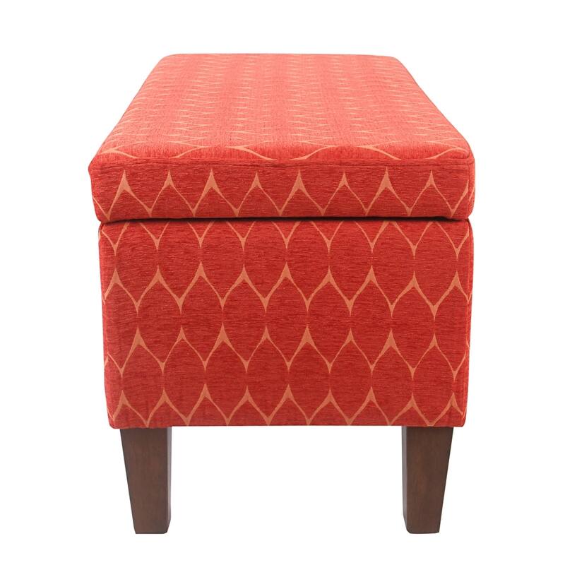 Porch & Den Harmar Large Textured Storage Bench