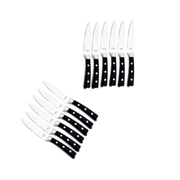 slide 1 of 1, BergHOFF Essentials Classico 12Pc Stainless Steel Steak Knife Set, 5"