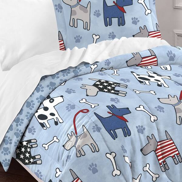 Shop Dream Factory Dog Dreams 3 Piece Comforter Set Free