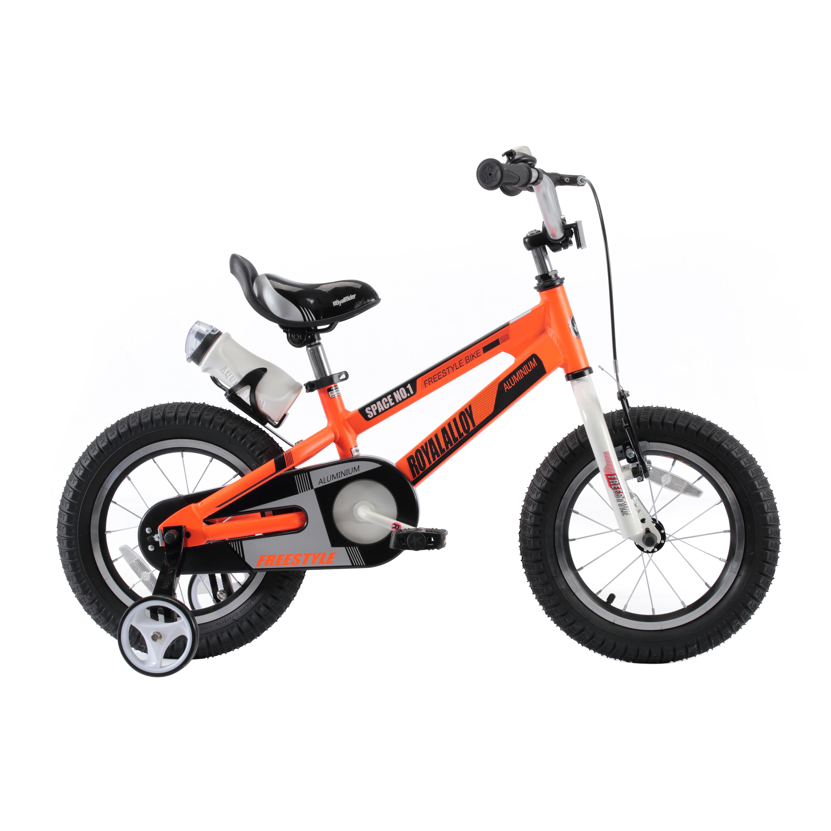 kids orange bike