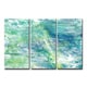 Max+E 'Cool Aqua Ocean Reef' 3 Piece Canvas Art Set - Bed Bath & Beyond ...