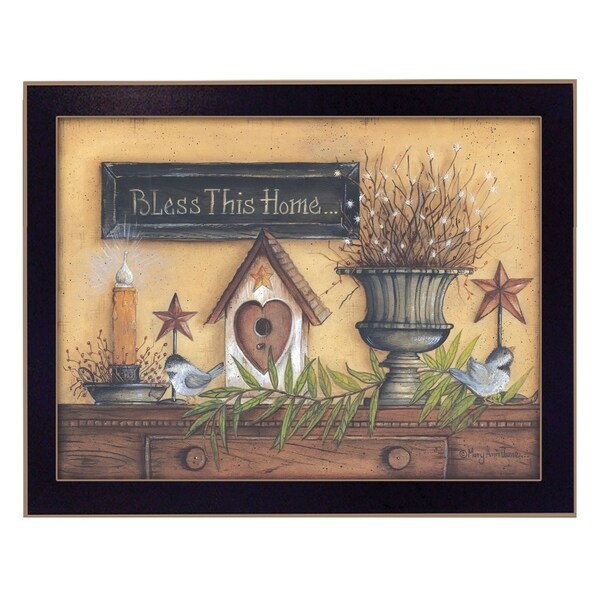 Shop "Bless This Home" By Mary June, Printed Wall Art ...