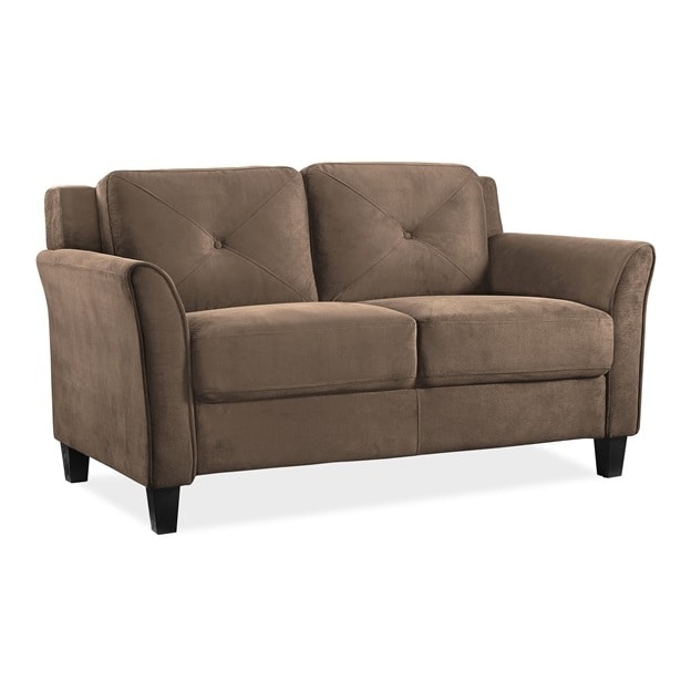 Harvard microfiber online sofa