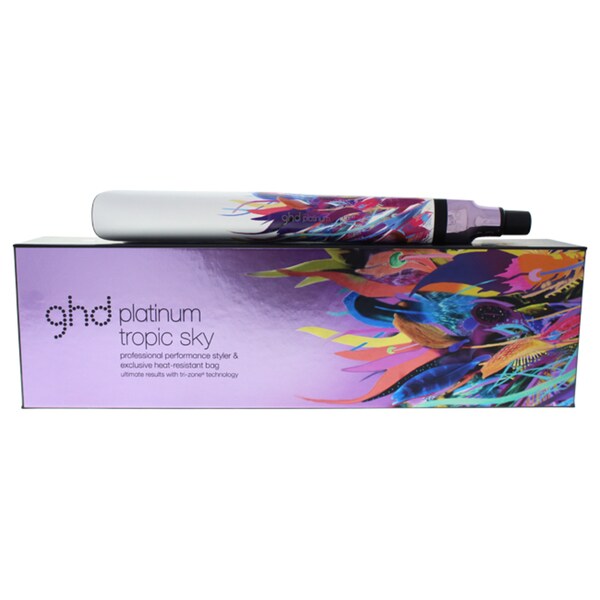 Shop Ghd Tropic Sky Platinum Styler 1 Inch Flat Iron Heat