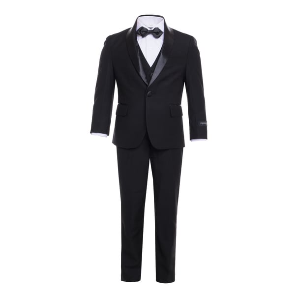 Ferrecci Boys 5-Piece Shawl Collar Tuxedo Suit Set
