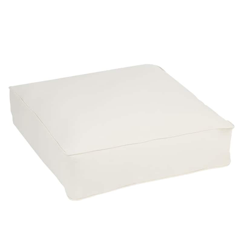 Granwell Sunbrella Canvas Indoor/ Outdoor 22.5 Inch Square Corded Cushion