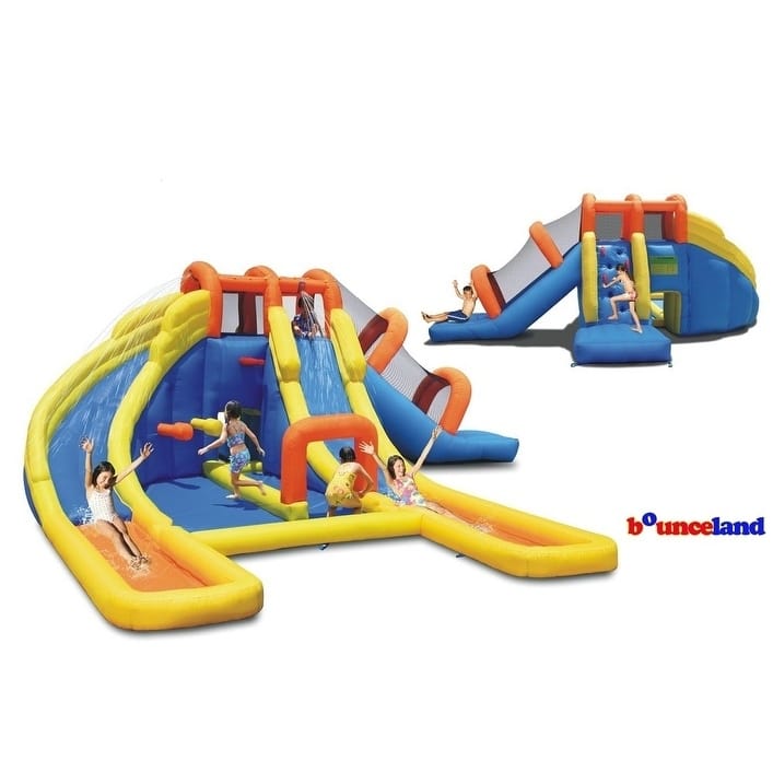 Bounceland Big Splash Triple Water Slides and Pool Water Park