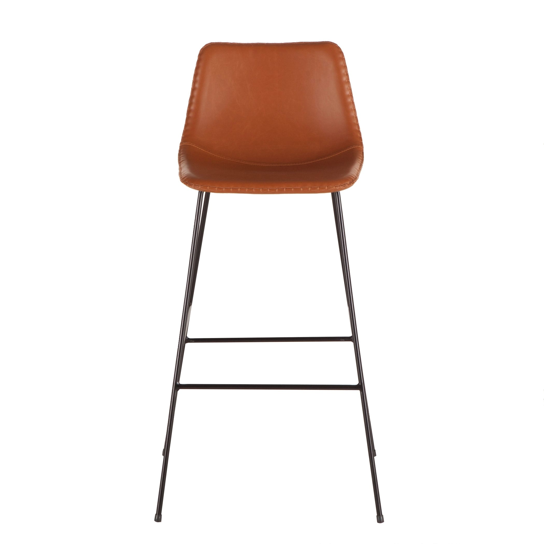 roadhouse leather bar stool