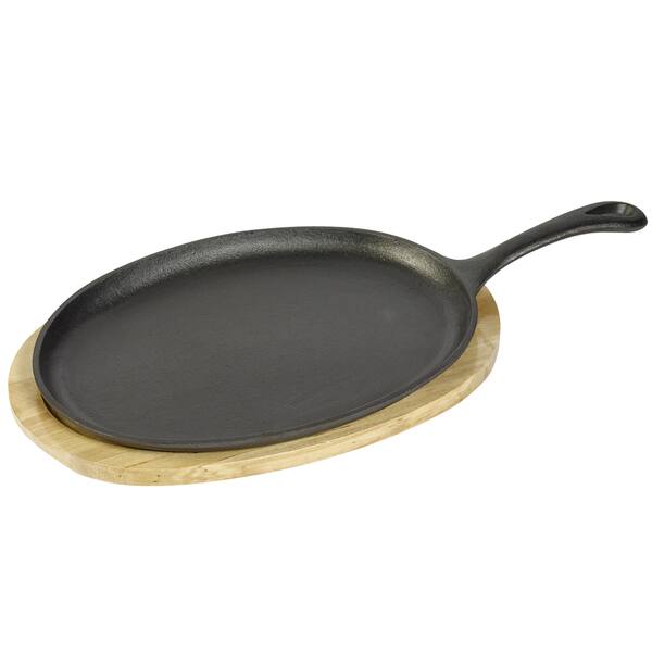 2pc Oval fajita set with wooden trivet Bed Bath & Beyond 17131017