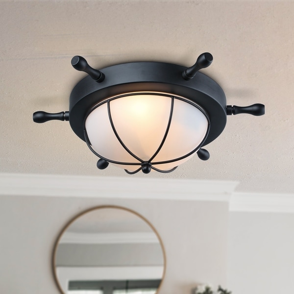 Nautical flush store mount light