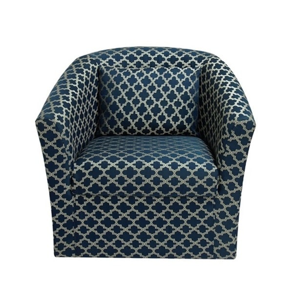 Patterned cheap barrel chairs