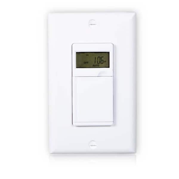 Maxxima Programmable InWall 7 Day Digital Timer Switch, 3Way