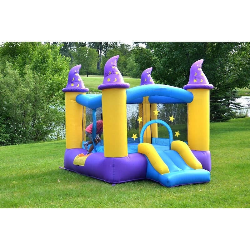 Bouncleand Bounce House - Wizard Magic Bouncer