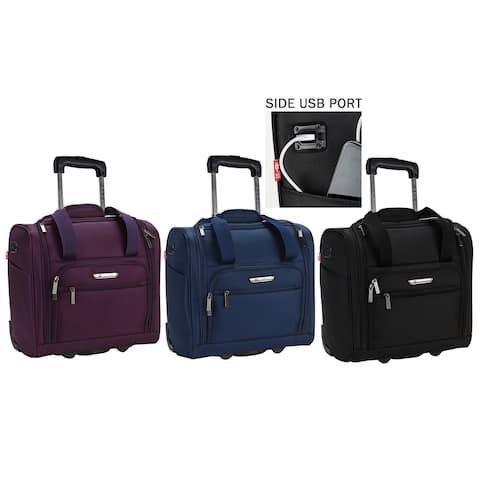 TPRC 15-inch Underseat Rolling Carry-On