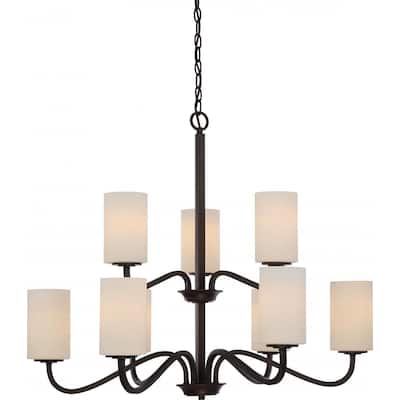 Willow 9 Light 2 Tier Hangng Fixture