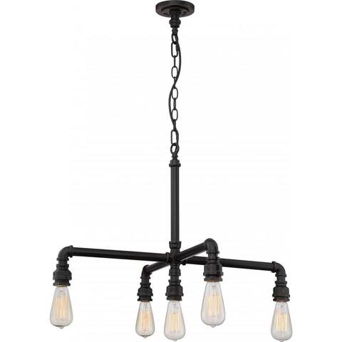 Iron 5 Light Hanging Fixture